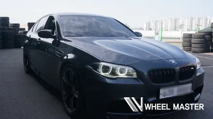BMW M5 20인치 휠도색 고스트크롬 작업 / 파주,일산