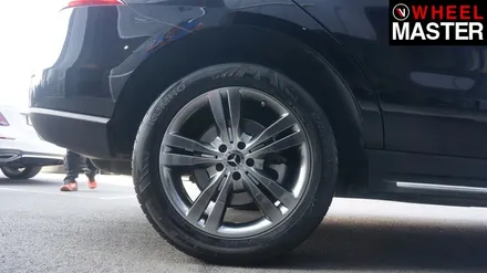 벤츠 ML350 차량의 고스트크롬 휠도색 및 휠복원 후기 / 일산 휠도색 / 파주,일산