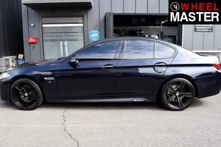 [휠마스터] 휠에 생긴 상처를 깨끗하게 복원한 BMW 550d / 일산 휠복원 / 파주,일산
