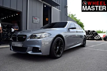 [휠마스터] BMW 520d 휠복원 및 블랙유광 휠도색 후기 /일산 분체도장 / 파주,일산