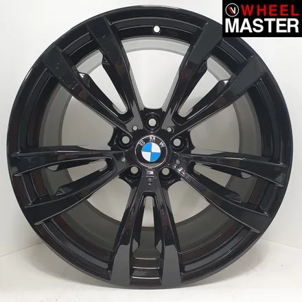 [휠마스터] BMW X5 블랙유광 분체도장 / 일산 휠도색 / 파주,일산