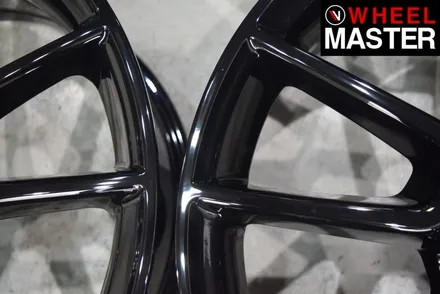 [휠마스터] 벤츠 C43 AMG 휠굴절수리 및 블랙유광 휠도색 / 일산 휠복원 / 파주,일산