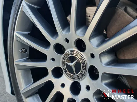 [휠마스터] 벤츠 C220 쿠페 AMG 19인치 마차휠 다이아컷팅복원 / 벤츠 분체도장 / 파주,일산