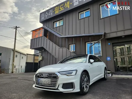 일산 휠수리 / 아우디 C8 A6 45TFSI 19인치 다이아컷팅 휠교체 / 아우디 휠교체 / 파주,일산