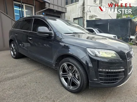 아우디 Q7 4.2TDI 21인치 잘못된 휠도색 바로잡기!!!! / 파주,일산