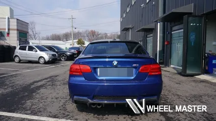 bmw 1m 19인치 검정 유광 작업 순정 휠 도색 휠마스터 / 파주,일산