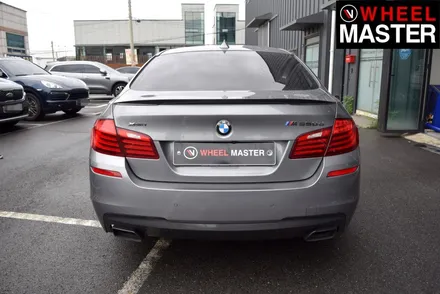[휠마스터] 휠스크레치 복원 후 고스트크롬으로 휠도색을 마친 BMW550d / 일산 휠복원 / 파주,일산