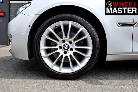 [휠마스터] BMW 740i 휠복원 및 하이퍼실버 휠도색 후기 / 일산 휠복원 / 파주,일산