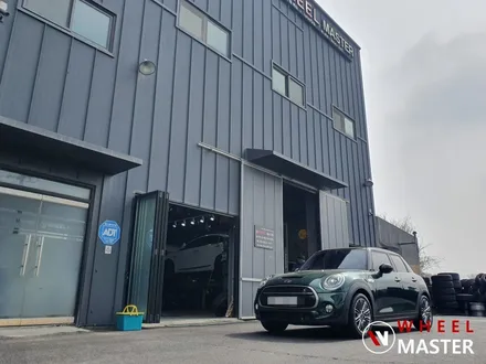 [휠마스터] BMW 미니 17인치 고스트크롬 분체도장 / BMW 분체도장 / 파주,일산