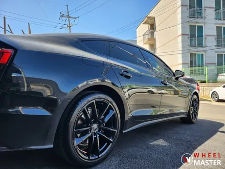 아우디 A5 40TDI 19인치 검정유광 분체도장 / 아우디 휠도색 / 파주,일산