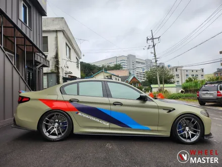 M5 휠도색 / BMW M5 20인치 고스트크롬 분체도장 / 파주,일산