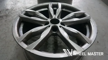 bmw 550d m 휠 20인치 고스트크롬 휠도색 휠마스터 / 파주,일산