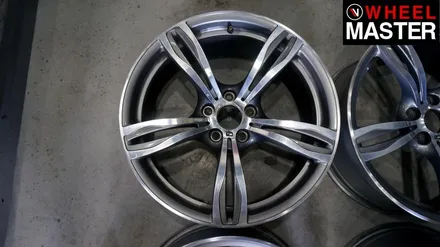 [휠마스터] BMW M5 검정유광 휠복원 및 휠도색 후기 / 일산 휠복원 / 파주,일산
