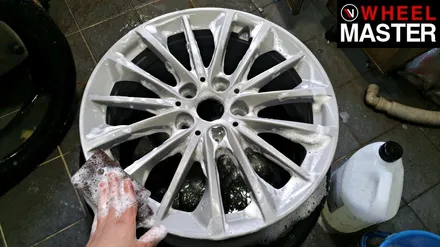 [휠마스터] 휠기스가 심하게 생긴 BMW 118d 휠복원 후기 / 일산 휠복원 / 파주,일산