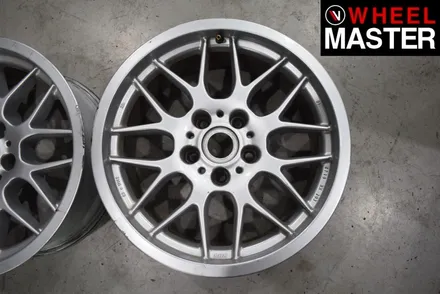 [휠마스터] BMW 530i 휠기스복원 및 실버 분체도장 / BBS 휠복원 / 파주,일산