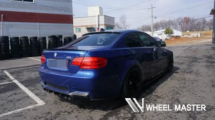 bmw 1m 19인치 검정 유광 작업 순정 휠 도색 휠마스터 / 파주,일산