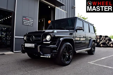 [휠마스터] 림끝이 심하게 갈린 벤츠 g63 amg 차량의 완벽 휠복원 / 일산 휠복원 / 파주,일산