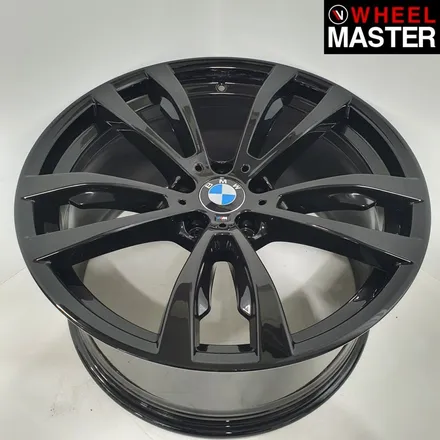 [휠마스터] BMW X5 블랙유광 분체도장 / 일산 휠도색 / 파주,일산