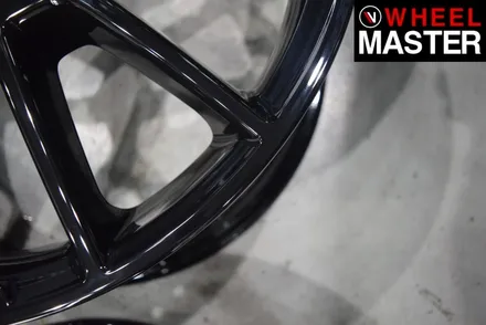 [휠마스터] 벤츠 C43 AMG 휠굴절수리 및 블랙유광 휠도색 / 일산 휠복원 / 파주,일산
