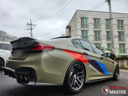 M5 휠도색 / BMW M5 20인치 고스트크롬 분체도장 / 파주,일산