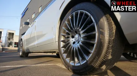 차의 연식은 숫자일뿐..휠도색을 통해 멋을 더한 벤츠 S350 / 일산 휠도색 / 파주,일산