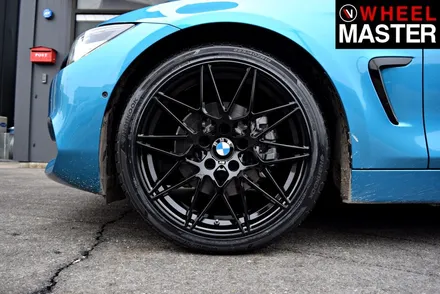 [휠마스터] BMW 420i 휠기스 복원 및 블랙유광 휠도색 후기 / 일산 휠복원 / 파주,일산