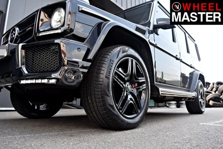 [휠마스터] 림끝이 심하게 갈린 벤츠 g63 amg 차량의 완벽 휠복원 / 일산 휠복원 / 파주,일산