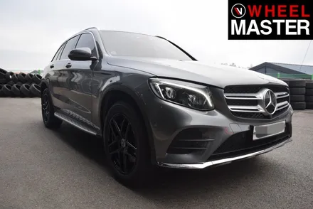 [휠마스터] 벤츠 GLC350e 블랙유광 휠도색 / 일산 분체도장 / 파주,일산
