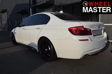 [휠마스터] BMW 520d 블랙유광 분체도장 / 일산 휠도색 / 파주,일산