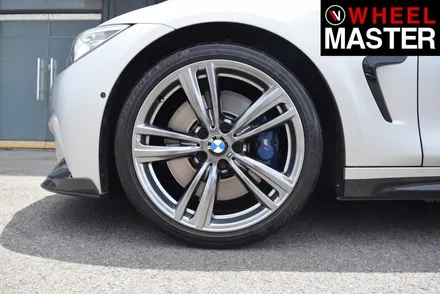 [휠마스터] BMW 428i 휠굴절수리 및 고스트크롬 컬러 휠복원 / 일산 분체도장 / 파주,일산
