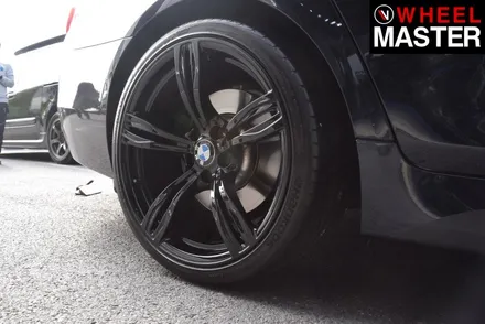 [휠마스터] 휠에 생긴 상처를 깨끗하게 복원한 BMW 550d / 일산 휠복원 / 파주,일산