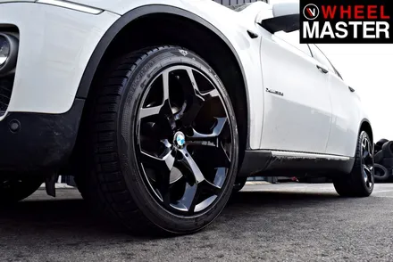 [휠마스터] BMW X6 휠기스복원 및 블랙유광 휠도색 후기 / BMW휠복원 / 파주,일산