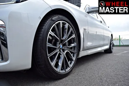 [휠마스터] BMW 730Ld 다이아몬드컷팅 휠복원 후기 / 일산 휠복원 / 파주,일산