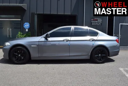 [휠마스터] BMW 528i 휠복원 및 블랙유광 분체도장 / 일산 휠도색 / 파주,일산
