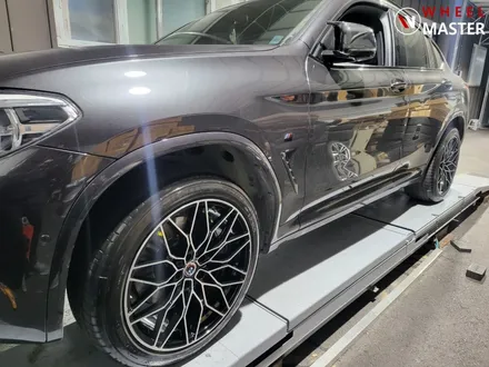 BMW X4 대만산 20인치 카피휠 블랙폴리쉬 다이아컷팅 작업후기  / BMW 휠복원 / 파주,일산