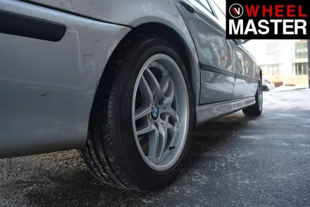 [휠마스터] BMW 528i 휠기스복원 및 실버 분체도장 / 일산 휠도색 / 파주,일산