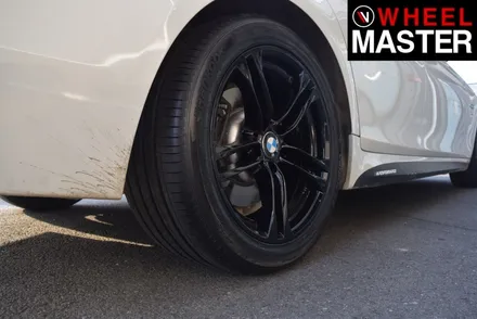 [휠마스터] BMW 520d 블랙유광 분체도장 / 일산 휠도색 / 파주,일산