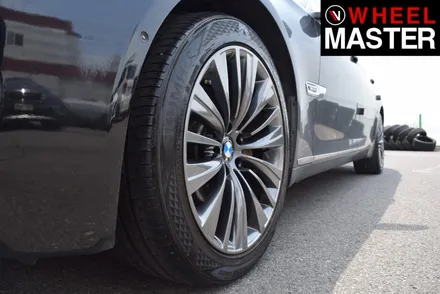 [휠마스터] BMW 엑티브하이브리드7 휠복원 및 고스트크롬분체도장 / 일산 휠도색 / 파주,일산