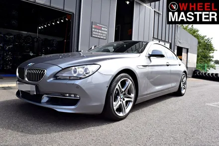 [휠마스터] 휠에 상처가 심하게 생긴 BMW 640d 휠복원 및 고스트크롬 분체도장 / 일산 휠복원 / 파주,일산