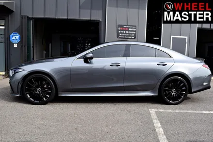 [휠마스터] 벤츠 CLS53 AMG 굴절수리 및 블랙유광 분체도장 / 일산 휠복원 / 파주,일산