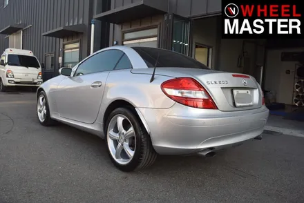 [휠마스터] 벤츠 SLK250 휠복원 및 실버 분체도장 / 일산 휠복원 / 파주,일산
