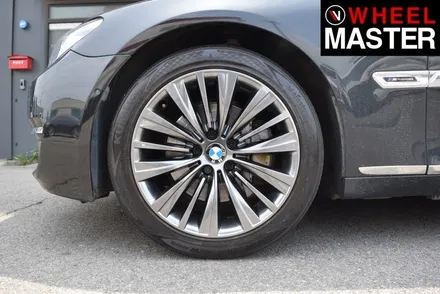 [휠마스터] BMW 엑티브하이브리드7 휠복원 및 고스트크롬분체도장 / 일산 휠도색 / 파주,일산