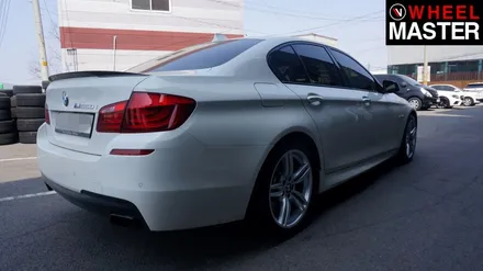 [휠마스터] BMW550i의 휠굴절 수리 및 휠복원 후기 / 일산 휠복원 / 파주,일산