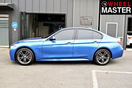 [휠마스터] 상처가 심한 휠은 깨끗하게 복원한 BMW 320d / BMW휠복원 / 파주,일산