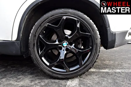 [휠마스터] BMW X6 휠기스복원 및 블랙유광 휠도색 후기 / BMW휠복원 / 파주,일산