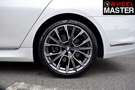 [휠마스터] BMW 730Ld 다이아몬드컷팅 휠복원 후기 / 일산 휠복원 / 파주,일산