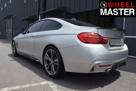 [휠마스터] BMW 428i 휠굴절수리 및 고스트크롬 컬러 휠복원 / 일산 분체도장 / 파주,일산