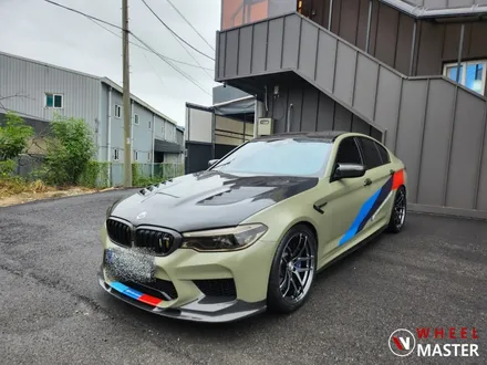 M5 휠도색 / BMW M5 20인치 고스트크롬 분체도장 / 파주,일산