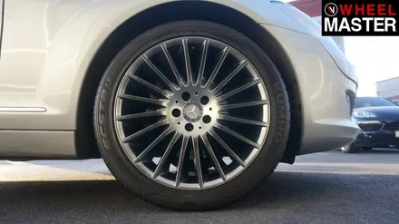 차의 연식은 숫자일뿐..휠도색을 통해 멋을 더한 벤츠 S350 / 일산 휠도색 / 파주,일산
