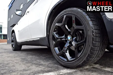 [휠마스터] BMW X6 휠기스복원 및 블랙유광 휠도색 후기 / BMW휠복원 / 파주,일산